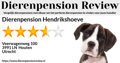 Dierenpension Hendrikshoeve ★★★★☆ in Houten, Utrecht Dierenpension Review